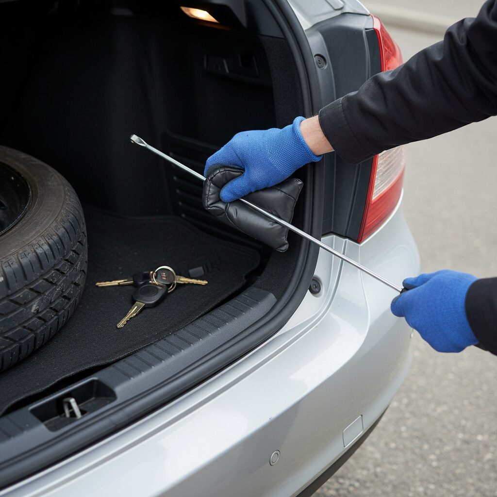 locked keys in trunk damage‑free professional entry in Queens