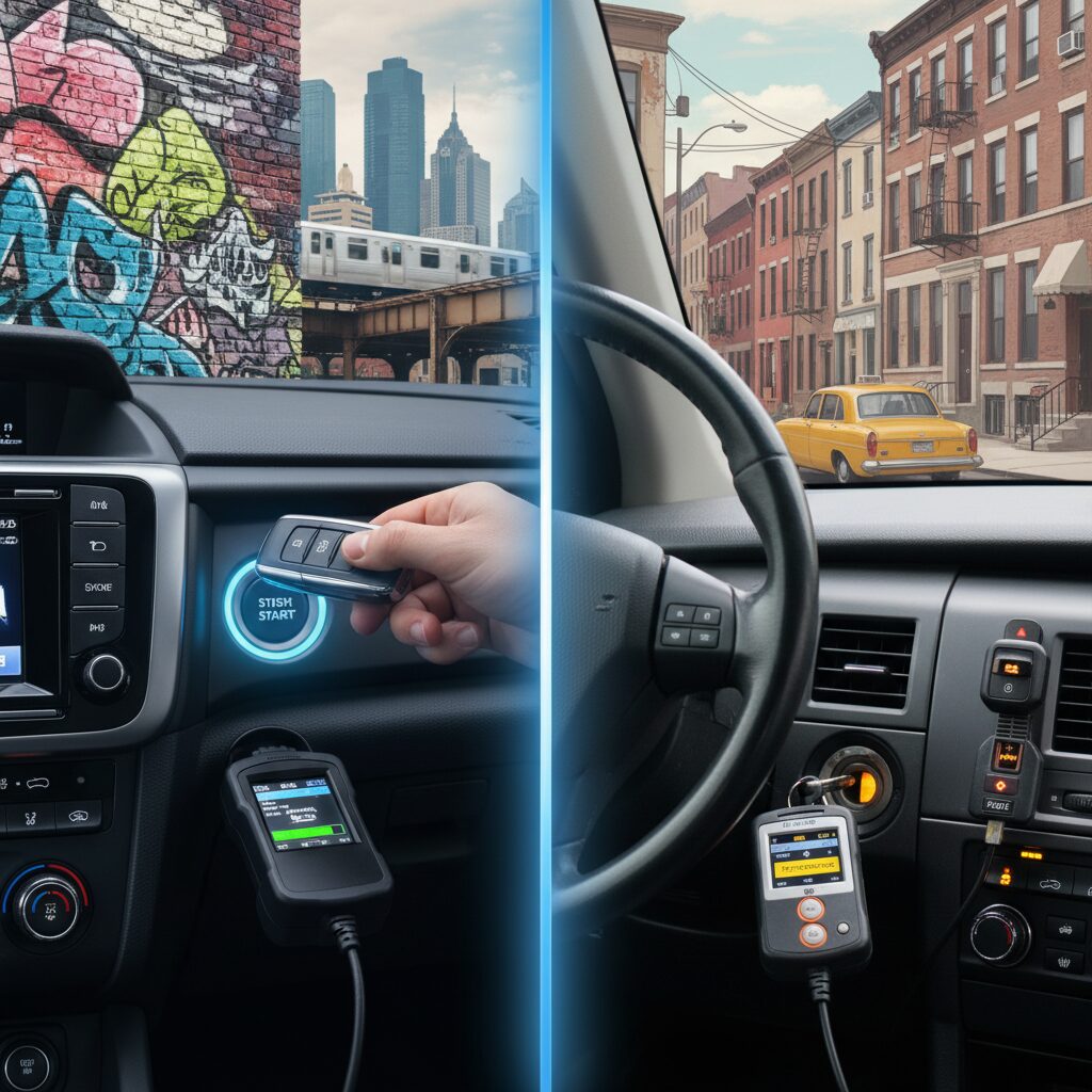 programming push to start keys proximity pairing in Queens